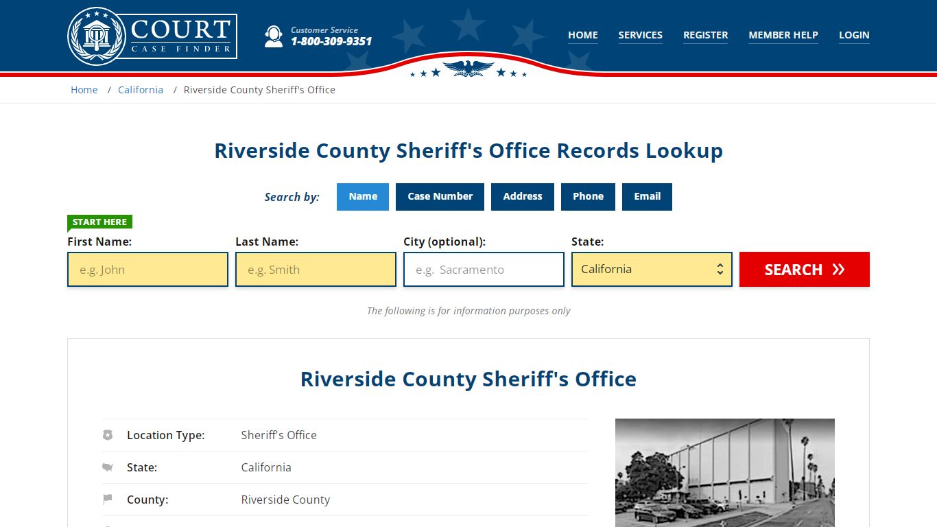 Riverside County Sheriff's Office | Riverside, CA Public Records